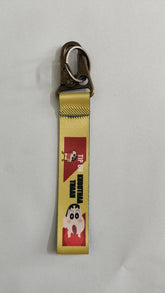 Shin Chan || Hook Keytags Antique Gold